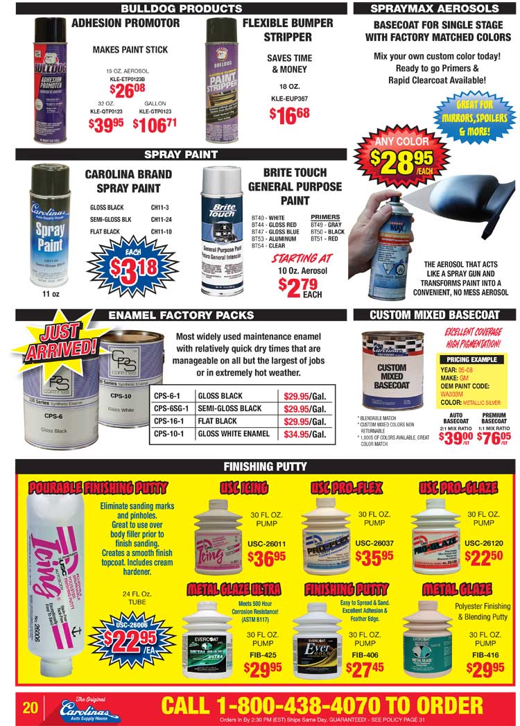 Carolinas Auto Supply House - Circular page 20